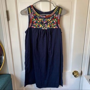 Blue j crew dress